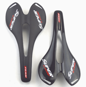 Carbon Fiber Bike Saddle - Ultralight MTB Road Bicycle Seat 3K - Carbonpawtag