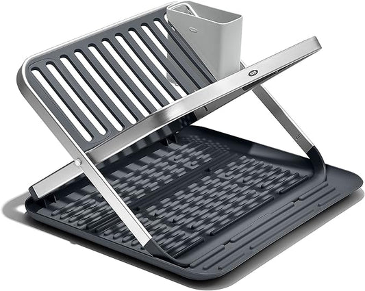 Carbon Fiber Folding Dish Racks - Collapsible Kitchen Drying - Carbonpawtag