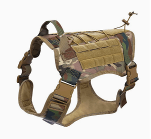 Tactical Dog Harness No Pull - Reflective Training Vest with Handle - Carbonpawtag