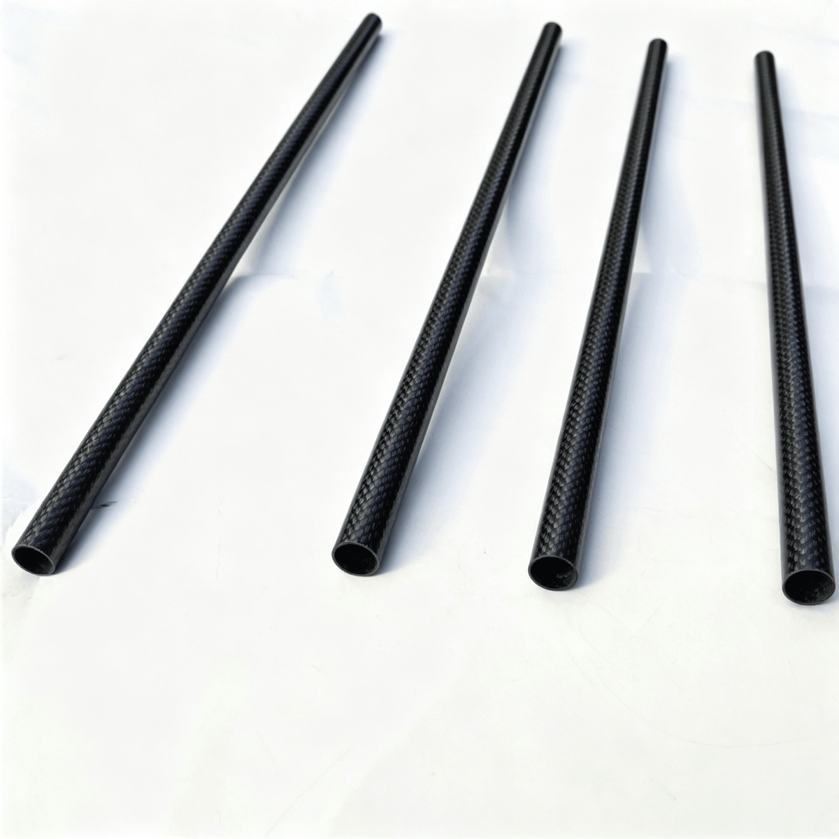 3K Carbon Fiber Tube 16mm - 14mm ID x 500mm Matte Glossy DIY - Carbonpawtag